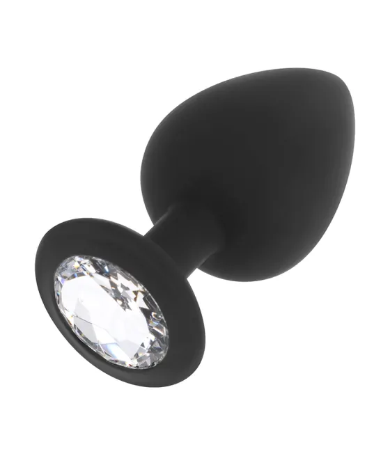 Plug anal en silicone Diamond taille M - 8 cm