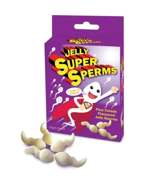 Bonbons gélifiés Spencer Fleetwood Super Sperms 120g