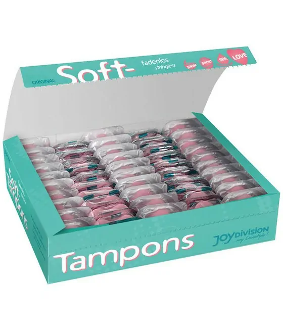 JOYDIVISION SOFT-TAMPONS - ORIGINAL SOFT-TAMPONS MINI X 50 UNITÉS