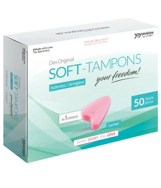 JOYDIVISION SOFT-TAMPONS - ORIGINAL SOFT-TAMPONS 50 UDS