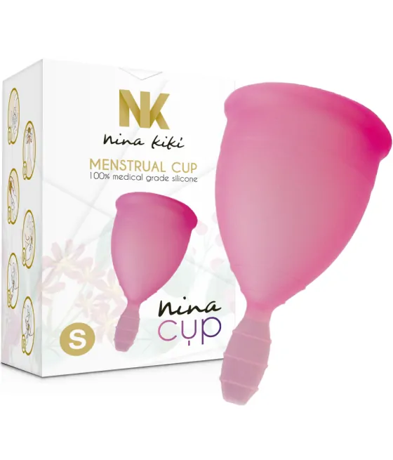 NINA KIKÍ - COUPE MENSTRUELLE ROSE - TAILLE S