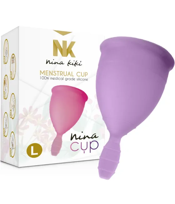 Coupe menstruelle Nina Cup taille L Lilas