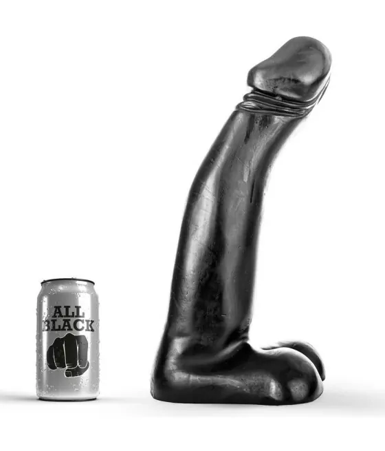 ALL BLACK - GODE FISTING RÉALISTE NOIR 29 CM