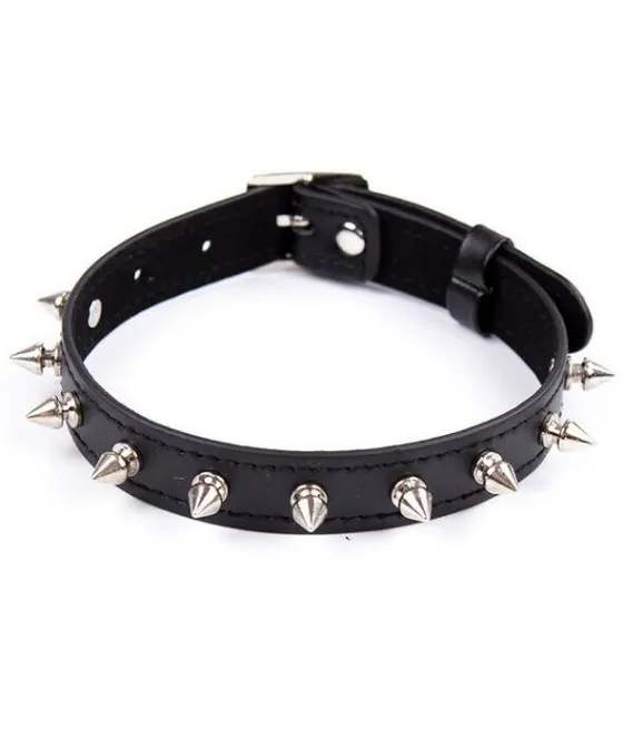 OHMAMA FETISH - COLLIER SPIKES COLLIER PUNK