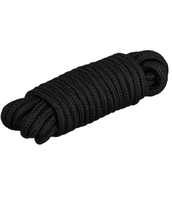 Corde bondage noire 10m