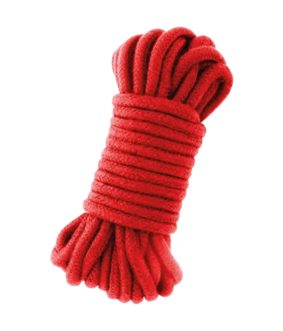 Corde de bondage Kinbaku 10m - rouge