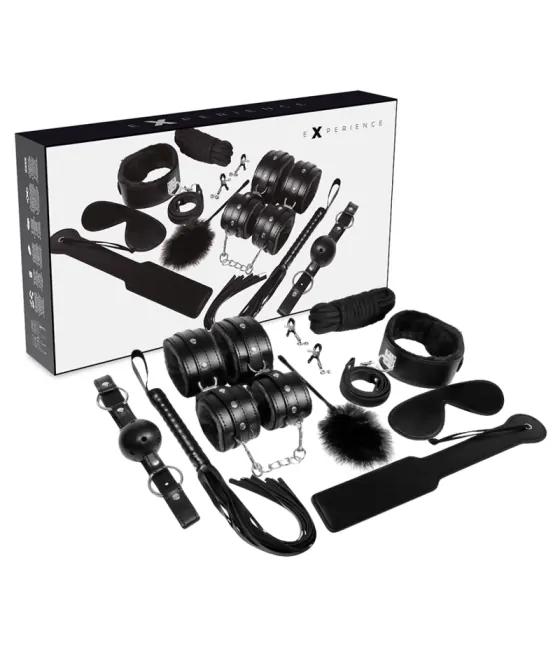 Kit BDSM Fetish Black Series pour une expérience unique