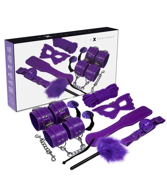 Kit d'expérience BDSM fétiche - Série violette