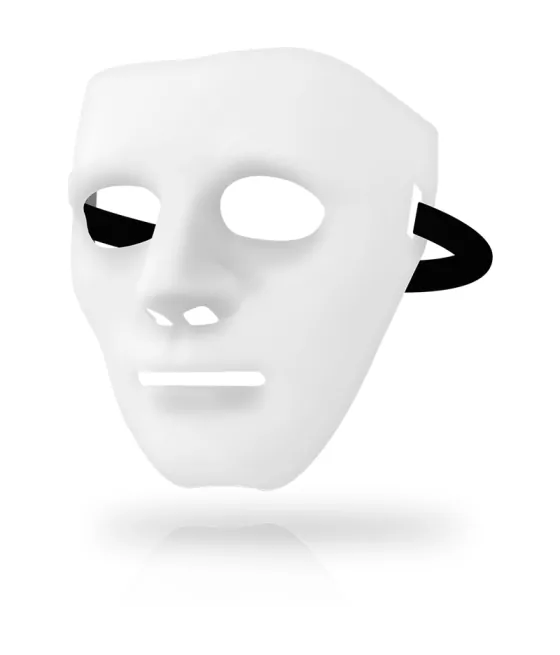 Masque blanc Ohmama - taille unique