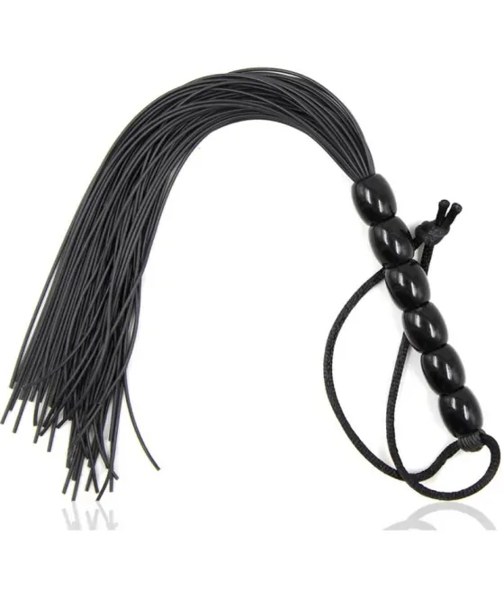 OHMAMA FETISH MANCHE EN SILICONE CÔTELÉ FLOGGER 22 CM