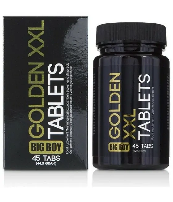 Complément alimentaire Big Boy Golden XXL - 45 comprimés à base de plantes