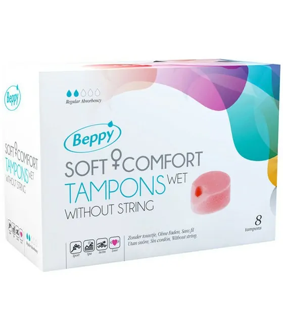 BEPPY - TAMPONS SOFT CONFORT HUMIDE 8 UNITÉS