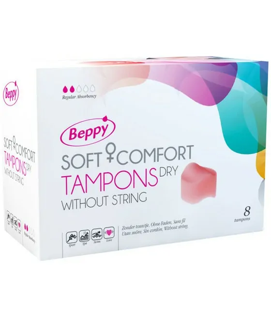Lot de 8 tampons Beppy Soft-Confort secs