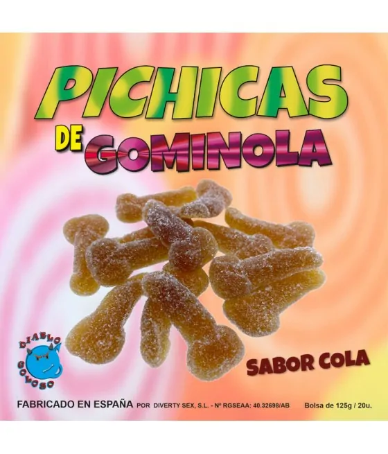 DIABLO GOLOSO - TRANCHES DE GOMME AU COLA