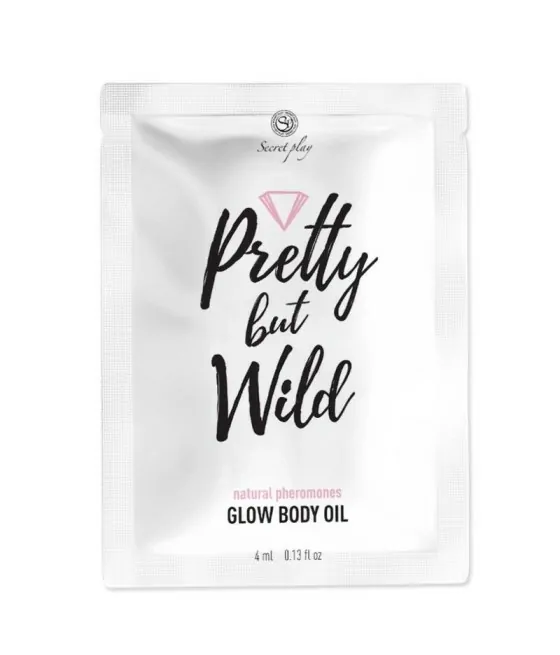 SECRETPLAY - SACHET D''HUILE POUR LE CORPS PRETTY BUT WILD GLOW