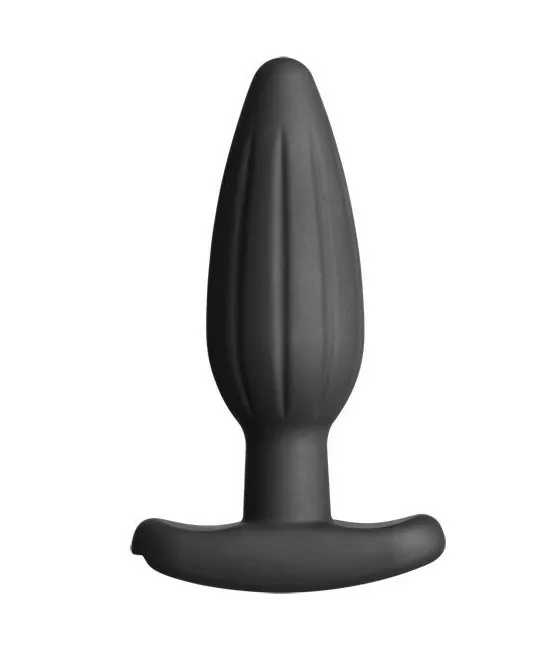 ELECTRASTIM - SILICONE NOIR ROCKER BUTTT PLUG MOYEN