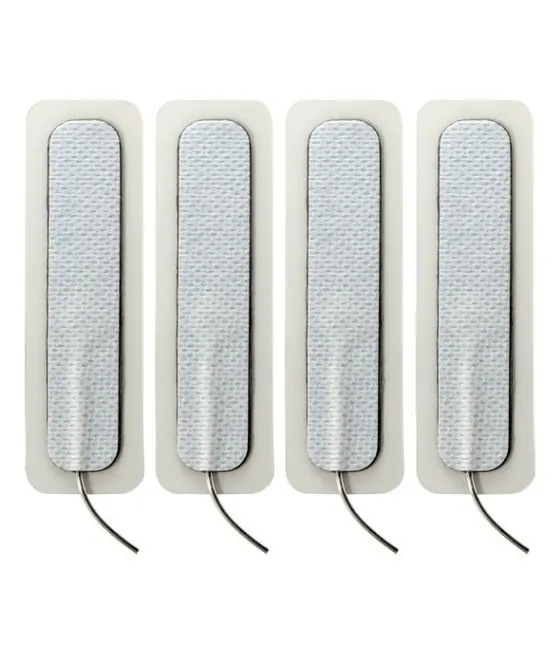 ELECTRASTIM - 4 X TAMPONS AUTO-ADHÉSIFS LONGS 1.5 CM X 7.5 CM