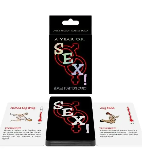 KHEPER GAMES - CARTES DE POSITION SEXUELLE UN AN DE... SEXE !