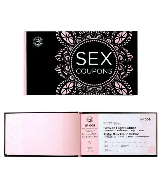 SECRETPLAY - COUPONS SEXE (ES/EN)