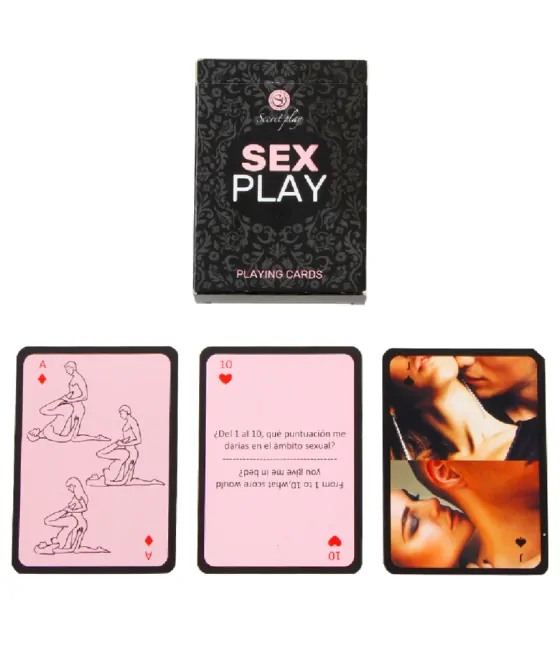 SECRETPLAY - CARTES À JOUER SEX PLAY (ES/EN)