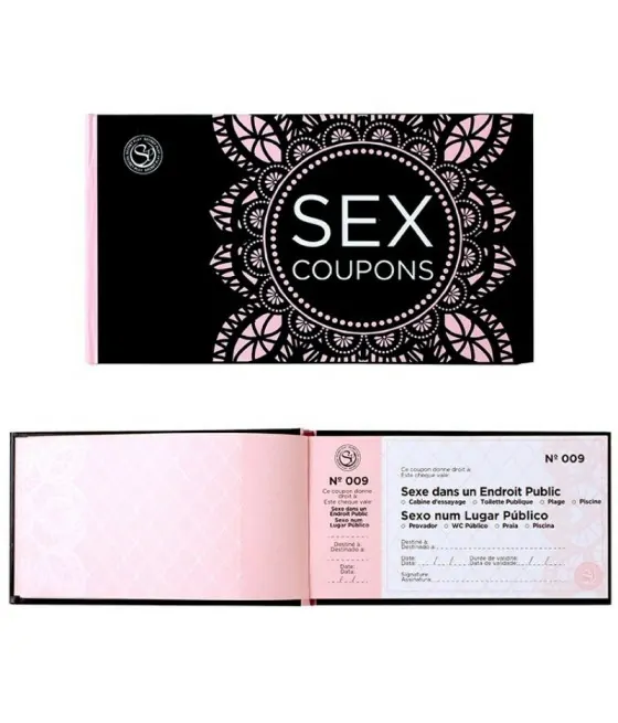 Coupons sexy SecretPlay - Valeurs d'échange sensuelles