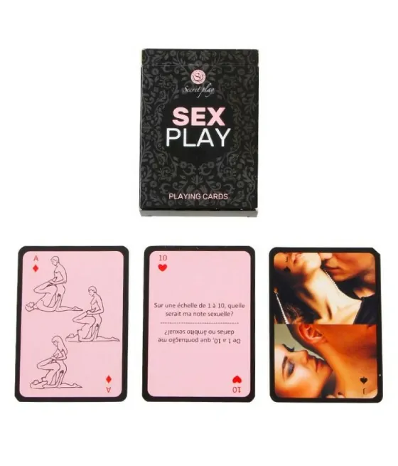 SECRETPLAY - CARTES À JOUER SEX PLAY (FR/PT)