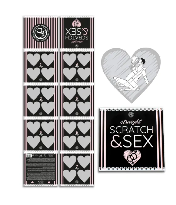 SECRETPLAY - JEU DE SCRATCH ET DE SEXE POUR COUPLES HAUTES (ES/EN/FR/PT/DE)