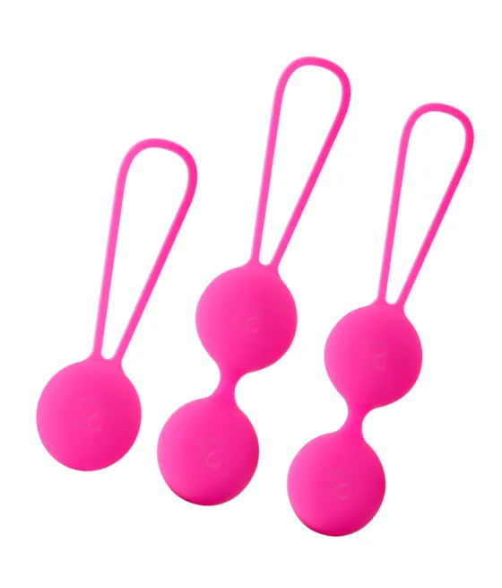 MORESSA - OSIAN SET PREMIUM SILICONE ROSE (Osian One - 51 g  Osian Two - 101 g  Osian Three 85 g)