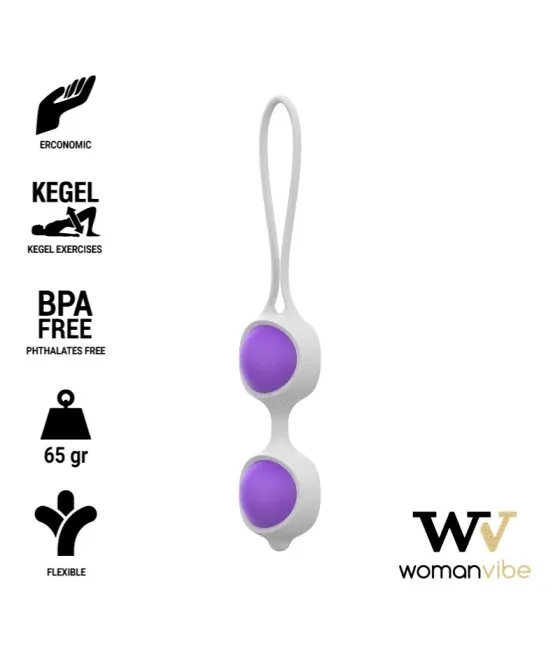 WOMANVIBE - BALLES EN SILICONE VIBE KEISY II