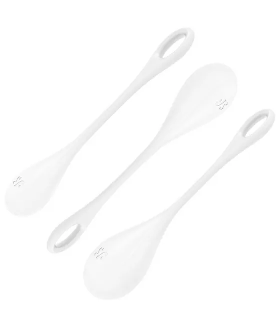 SATISFYER - ENSEMBLE ENTRAÎNEMENT YONI POWER 1 BLANC