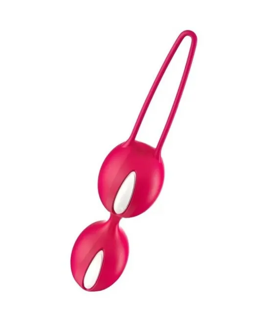 FUN FACTORY - SMARTBALLS DUO BLANC/INDE ROUGE