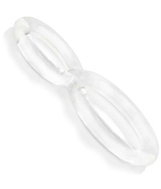 Cockring transparent en silicone Screaming O Ofinity