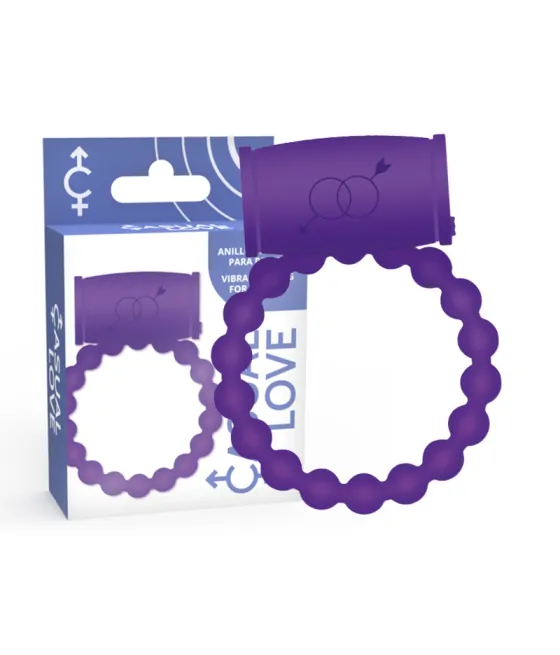 CASUAL LOVE - ANNEAU VIBRATEUR COUPLE 25 VIOLET