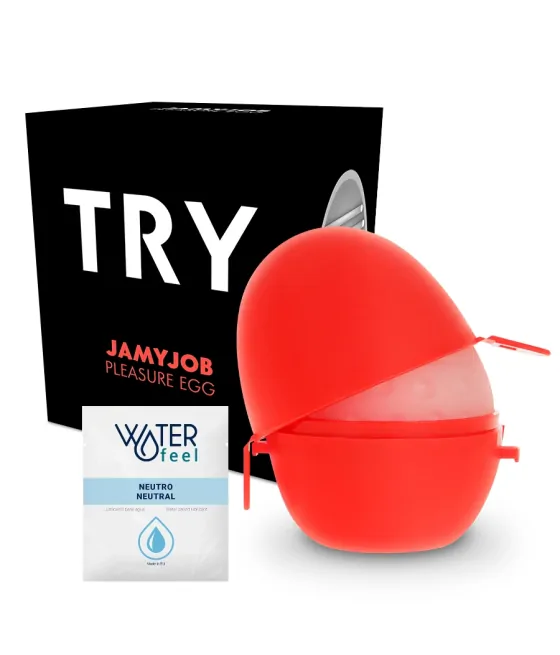 JAMYJOB - MASTURBATEUR EGG NOIR VERSION DISCRETT