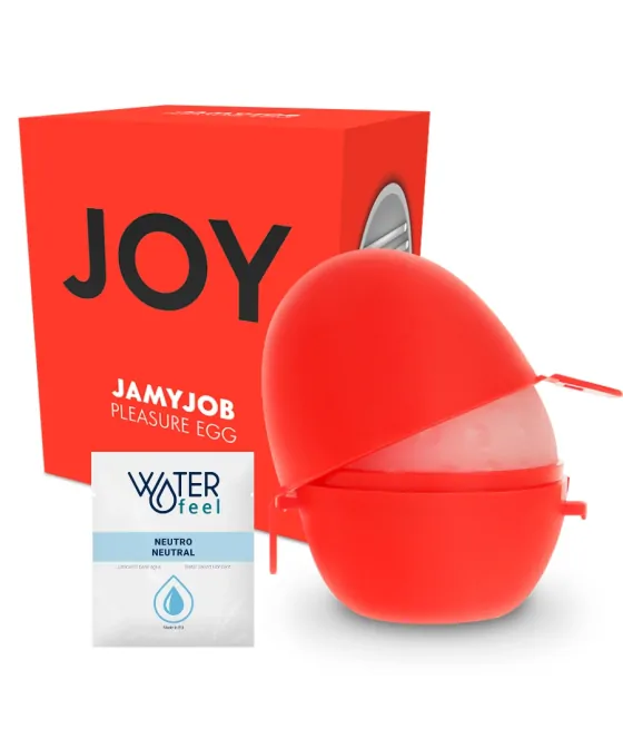 JAMYJOB - EGG MASTURBATEUR ROUGE VERSION DISCRETT