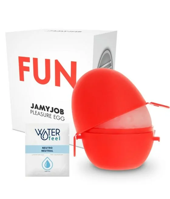 JAMYJOB - EGG MASTURBATEUR ROUGE EDITION DISCRETT