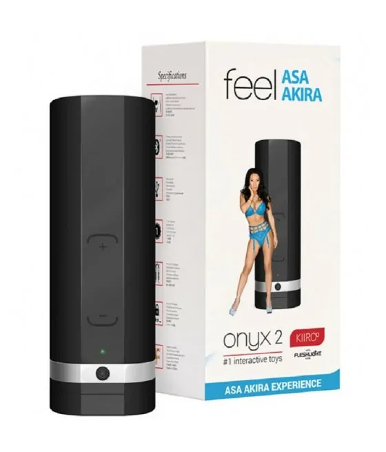 KIIROO - MASTURBATEUR TÉLÉDILDONIQUE ONYX+ ASA AKIRA EXPERIENCE