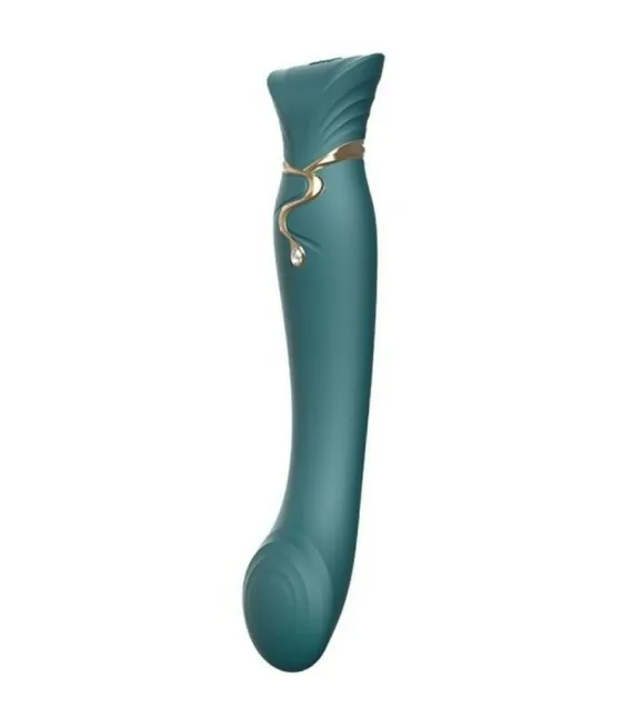 Vibromasseur Queen G-spot puls wave - vert