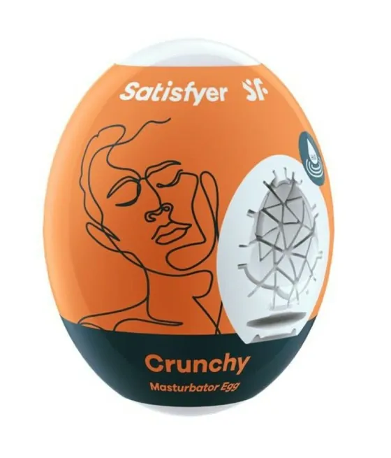 SATISFYER - OEUF MASTURBATEUR CROQUANT