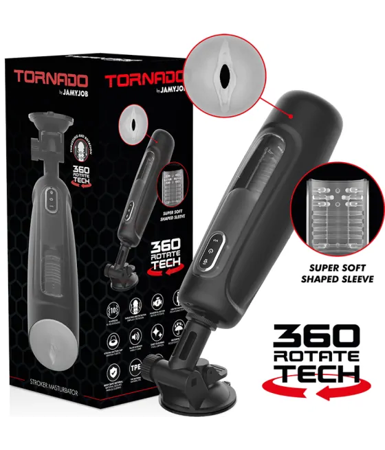 JAMYJOB - TORNADO 360 ROTATION TECH STROKER