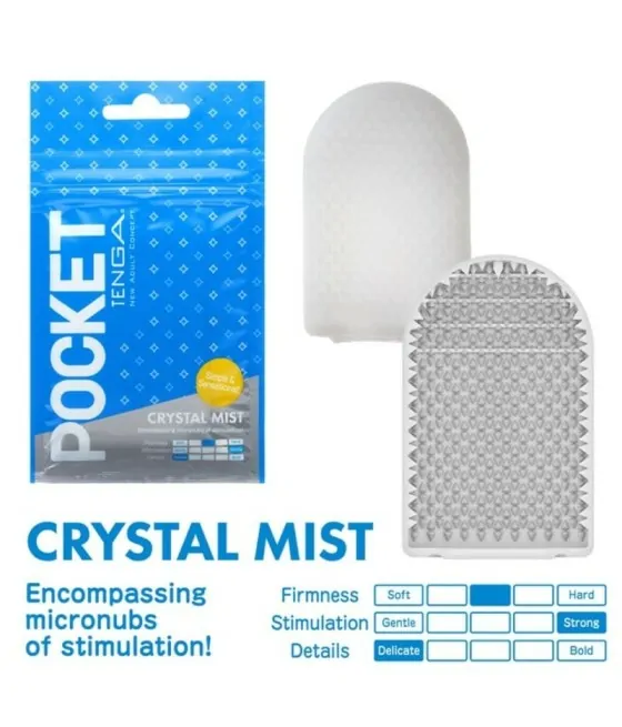 TENGA - MASTURBATEUR DE POCHE CRYSTAL MIST