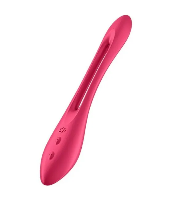 Vibromasseur multi-vibrateur Satisfyer Elastic Joy - rouge