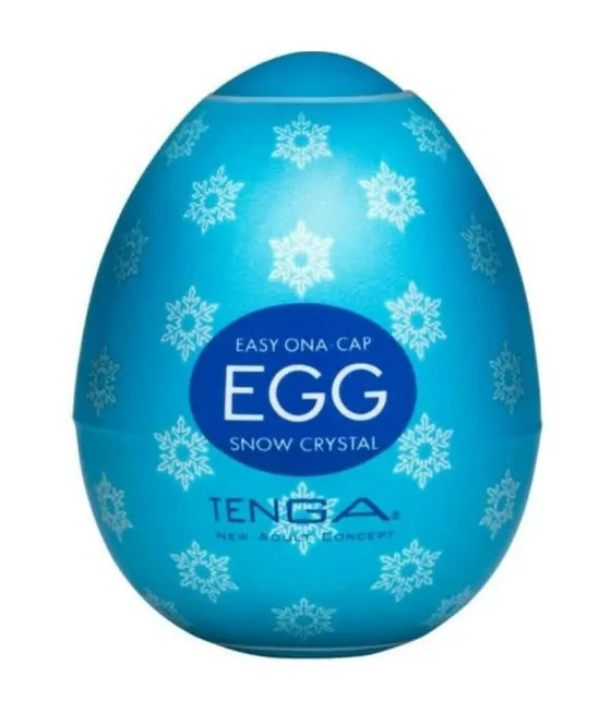 TENGA - OEUF MASTURBATEUR EN CRISTAL DE NEIGE