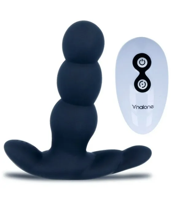 NALONE - VIBRATEUR ANAL PEARL TÉLÉCOMMANDE NOIR