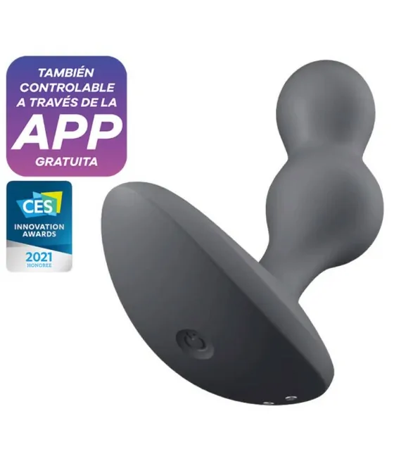 SATISFYER - APPLICATION DE PLUG VIBRANT DEEP DIVER BLEU