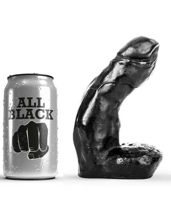 ALL BLACK - GODE RÉALISTE 15 CM