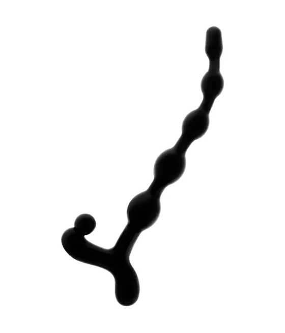 Boules anales noires de 22 cm Addicted Toys