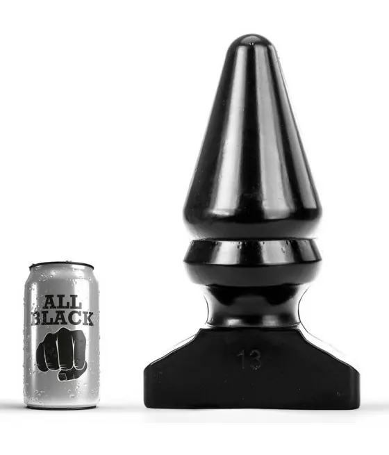 ALL BLACK - PLUG ANAL 28,5 CM