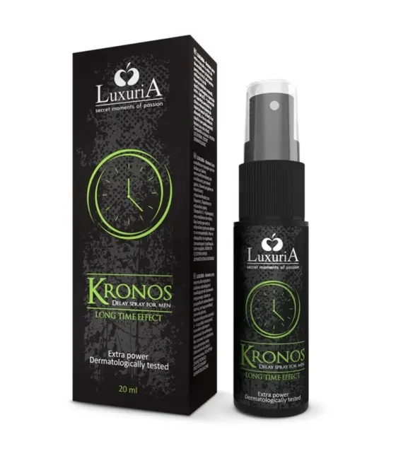 INTIMATELINE LUXURIA - KRONOS SPRAY RETARDANT EFFET DÉSENSIBILISANT 20 ML