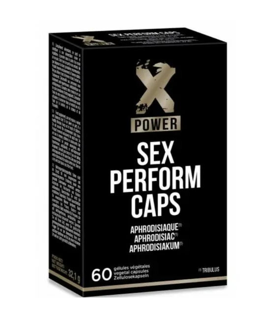 Capsules XPower Sex Perform - Améliorez vos performances sexuelles - 60 capsules